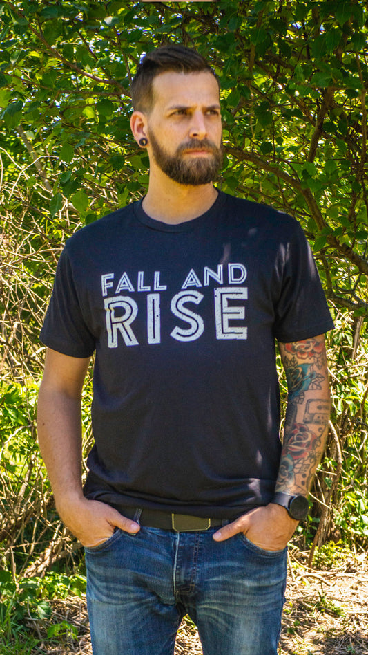 FALL AND RISE LOGO Men's T-Shirt