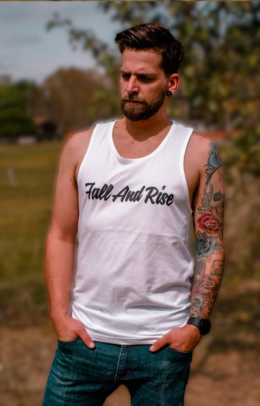 FALL AND RISE Men's Tank Top