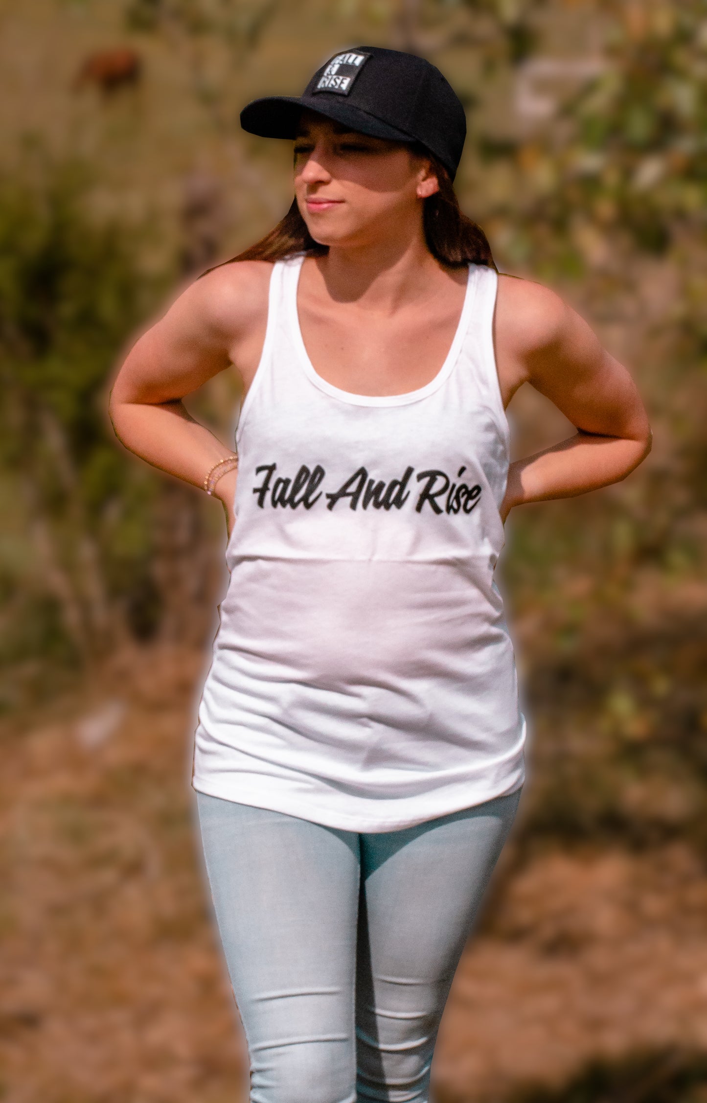 FALL AND RISE Women's Tank Top